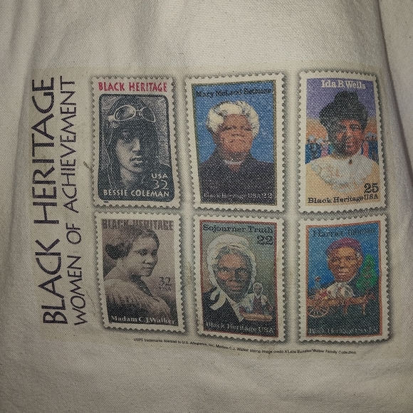 Black Heritage Women of Achievement tote - Picture 2 of 7